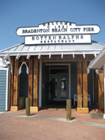 Restaurants over looking the bay